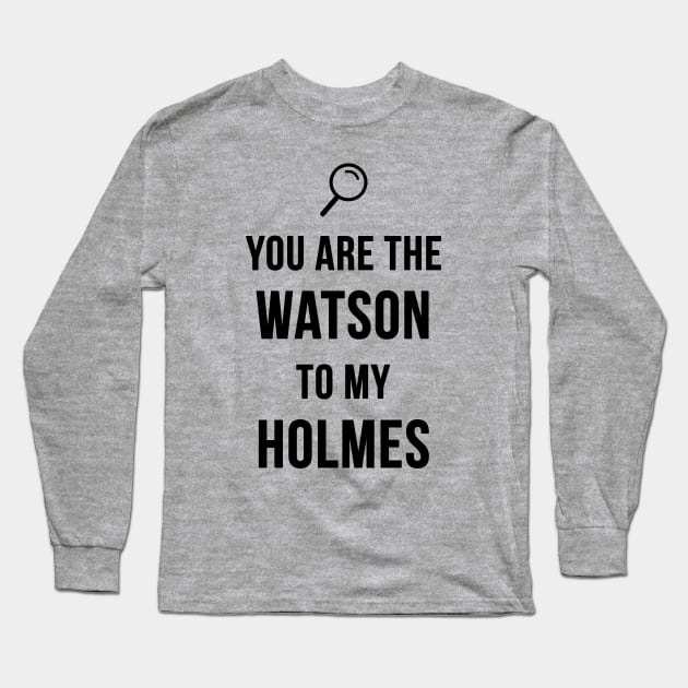 Watson+Holmes Long Sleeve T-Shirt by bctaskin